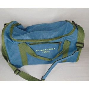Adventures by Disney Blue Collapsible Duffle Bag w/ Shoulder Strap Carry-on Bag